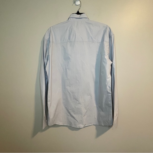 TOPMAN Revolution Intl Grey Button Down XS - Picture 3 of 5